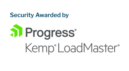 Logo Security Awarded - Progress Kemp Loadmaster